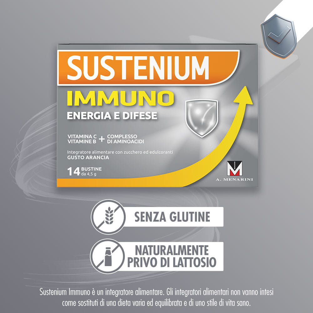 SUSTENIUM IMMUNO ENERGY 14 BUSTINE DA 4,5 G