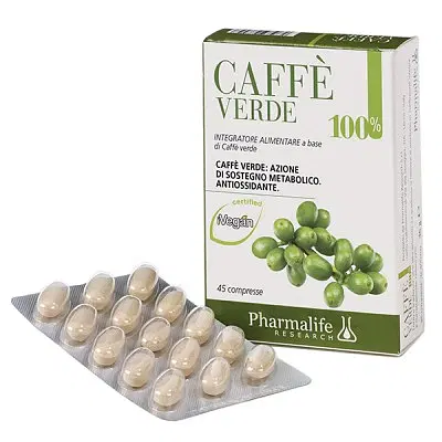CAFFE' VERDE 45 COMPRESSE CAFFE' VERDE 45 COMPRESSE