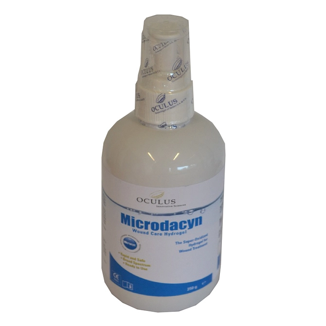 Medicazione In Soluzione Superossidata Spray Per Detersione Ferite Con Potere Rigenerativo Microdacyn 60 Spray Wound Care 250 Ml Codice 44107 00