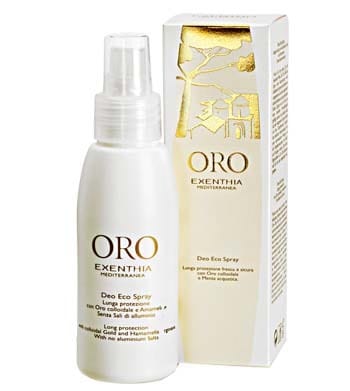 EXENTHIA MEDITERRANEA ORO DEO ECO SPRAY 100 ML