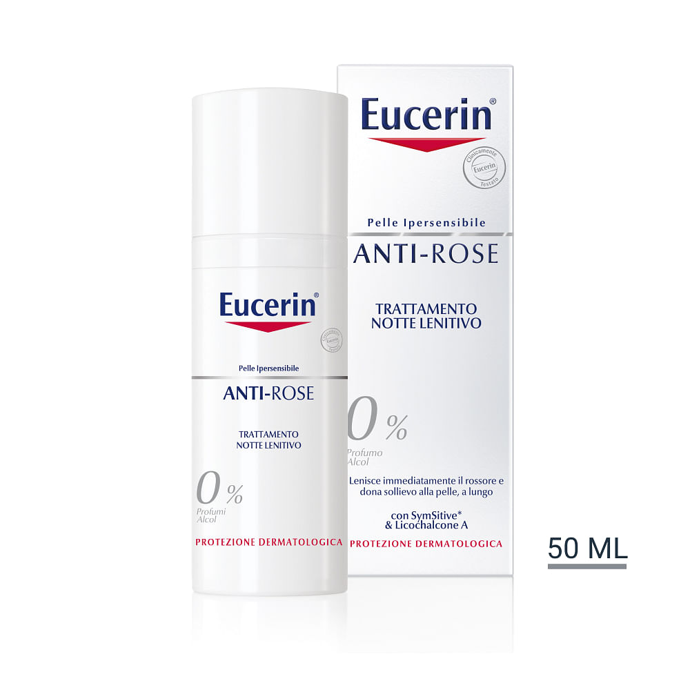 Eucerin Antirose Trattamento Lenitivo Notte  50 Ml