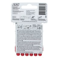 TEPE SCOVOLINO ROSSO 0,5MM 6 PEZZI