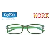 CORPOOTTO OCCHIALE DA LETTURA MODELLO WORK VERDE +2,5 DIOTTRIE