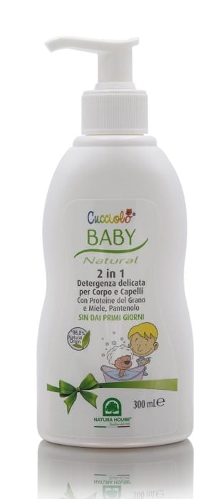 CUCCIOLO BABY 2 IN 1 DETERGENZA DELICATA CORPO E CAPELLI 300 ML