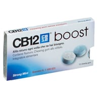 CB12 BOOST 10 CHEWING-GUM ZINCO E FLUORURO NEW FORMULATION
