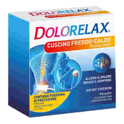 DOLORELAX ICE HOT CUSCINO RIUTILIZZABILE 11X26 CM 2 PEZZI