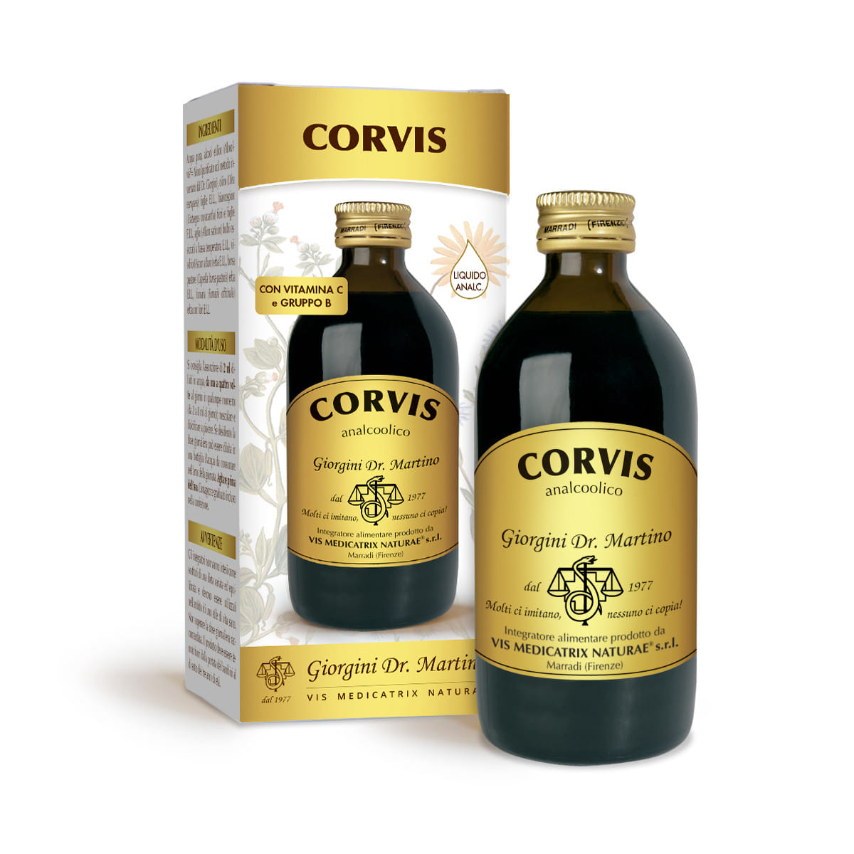 CORVIS LIQUIDO ANALCOLICO 100 ML