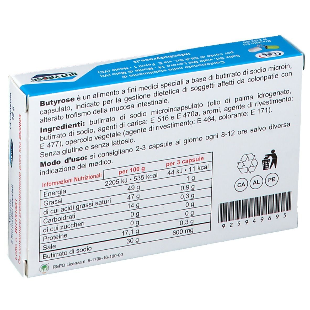 BUTYROSE LSC 15 MICROCAPSULE