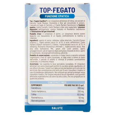 TOP FEGATO CON ALOE 30 COMPRESSE TOP FEGATO CON ALOE 30 COMPRESSE