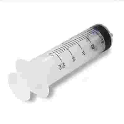 SIRINGA 50 ML SENZA AGO CONO ECCENTRICO 1 PEZZO