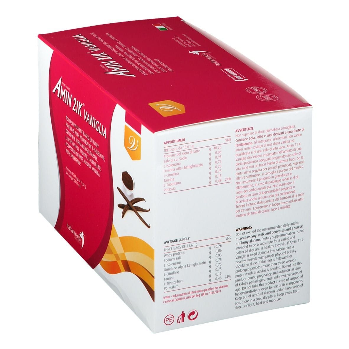 AMIN 21K VANIGLIA 327,81 G