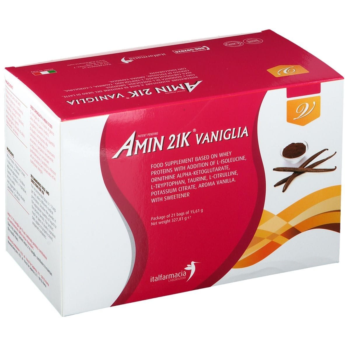 AMIN 21K VANIGLIA 327,81 G