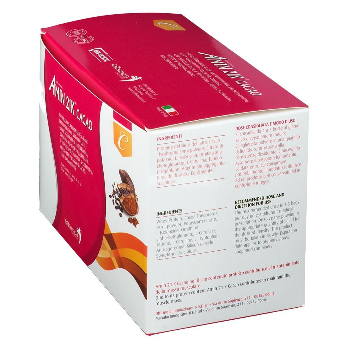 AMIN 21K CACAO 336 G