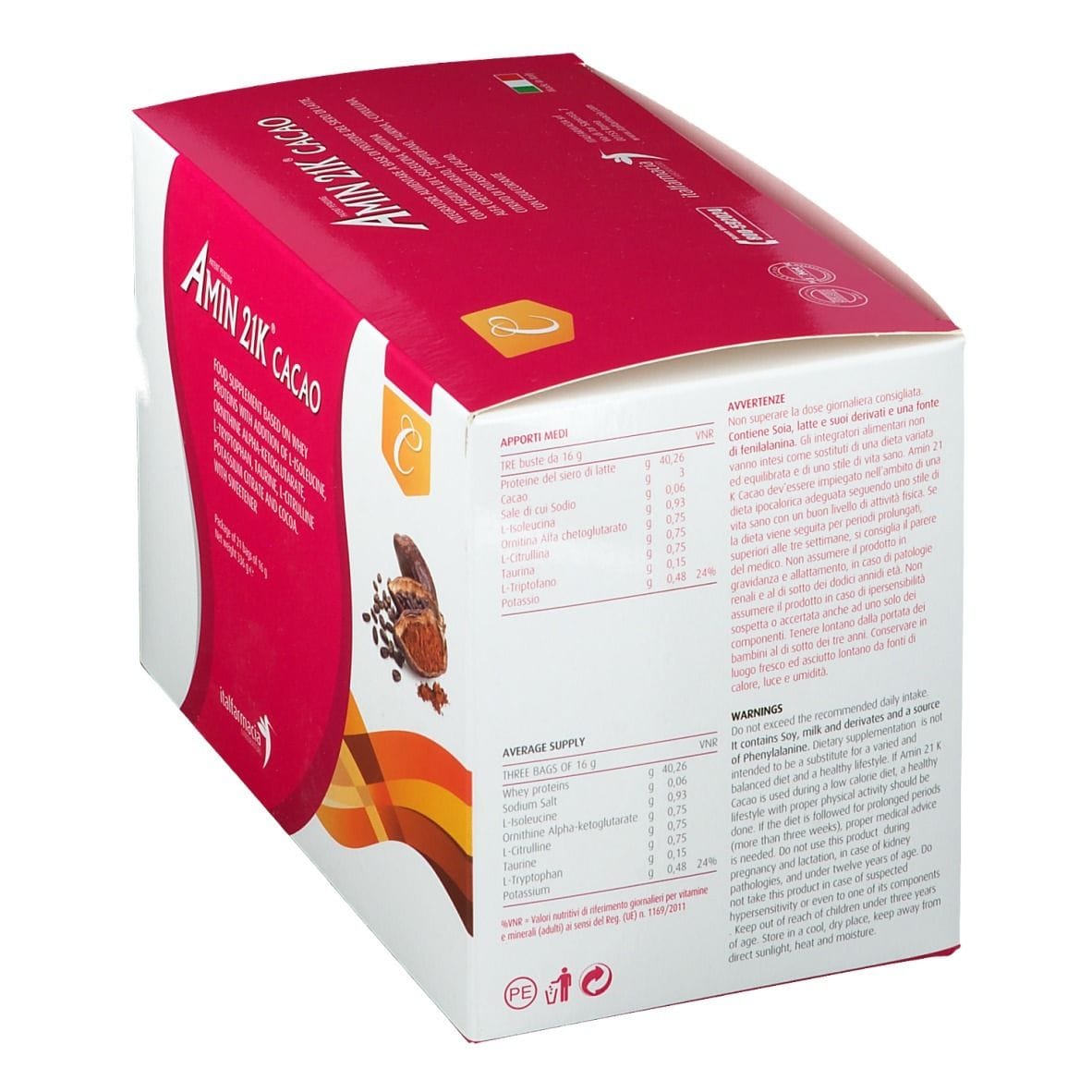 AMIN 21K CACAO 336 G