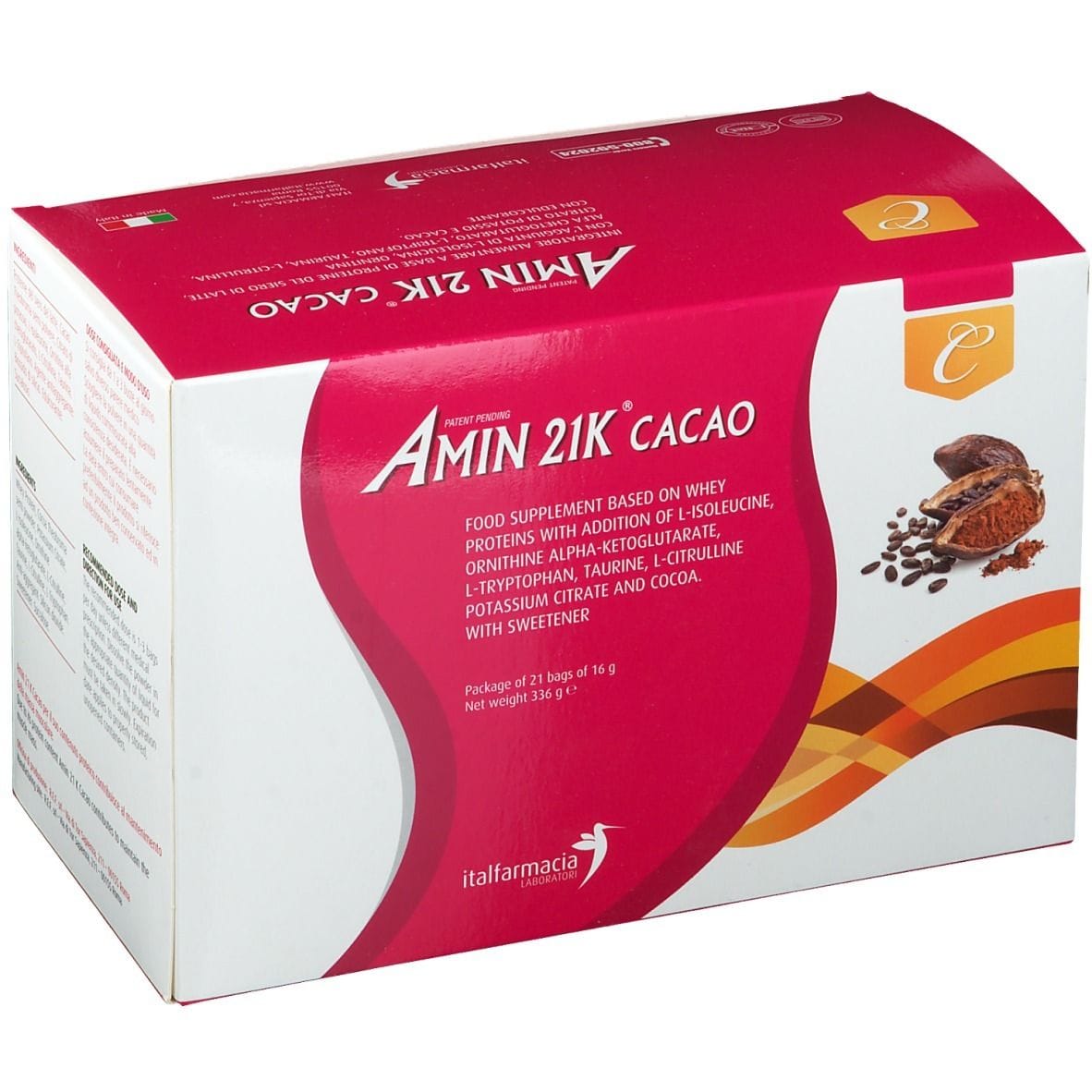 AMIN 21K CACAO 336 G