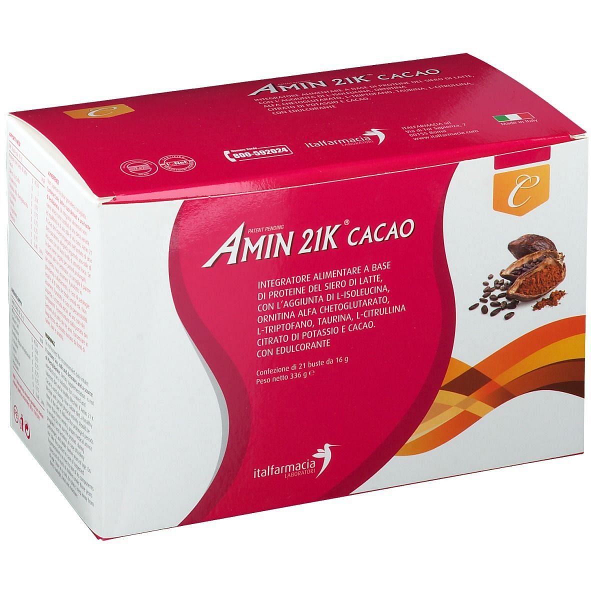 Amin 21 K Cacao 336 G