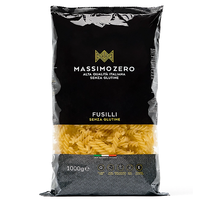 Massimo Zero Fusilli Pasta Senza Glutine 1 Kg