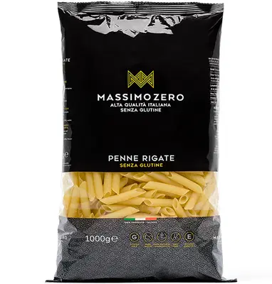 MASSIMO ZERO PENNE RIGATE 1KG MASSIMO ZERO PENNE RIGATE 1KG