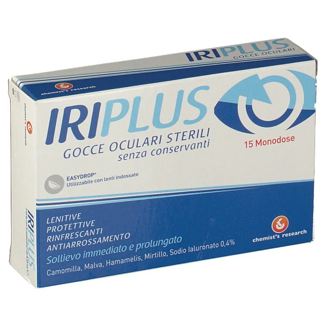 Iriplus Easydrop 0,4% Collirio 15 Flaconcini Monodose Da 0,33 Ml