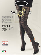 RACHEL LACE 70 COLLANT FANTASIA NERO 1-S