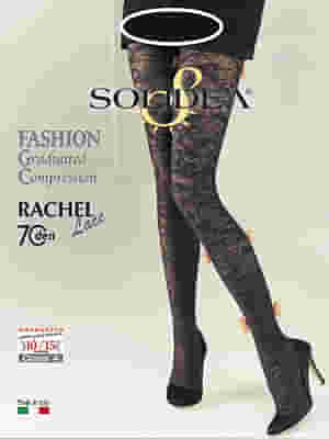 RACHEL LACE 70 COLLANT FANTASIA NERO 1-S