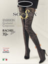 RACHEL LACE 70 COLLANT FANTASIA NERO 2-M