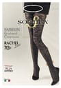 RACHEL LACE 70 COLLANT FANTASIA NERO 4-L