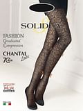 CHANTAL LACE 70 COLLANT FANTASIA NERO 1-S