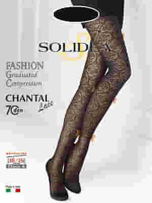 CHANTAL LACE 70 COLLANT FANTASIA NERO 1-S