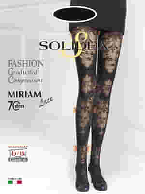 MIRIAM LACE 70 COLLANT FANTASIA NERO 2-M