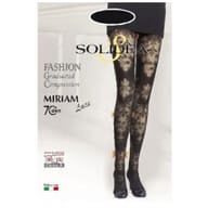 MIRIAM LACE 70 COLLANT FANTASIA NERO 4XL