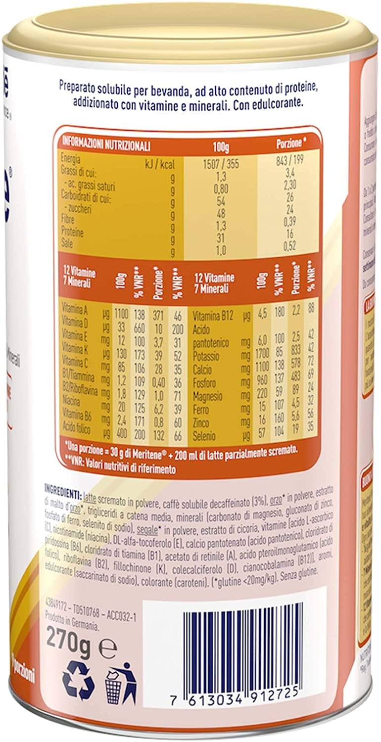 MERITENE FORZA E VITALITA' CAFFE 270 G