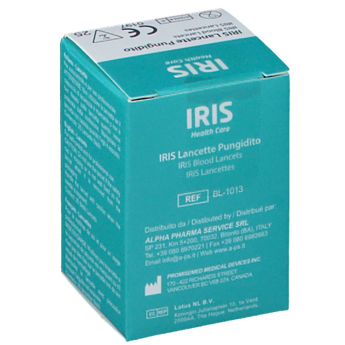 LANCETTE PUNGIDITO IRIS 25 PEZZI