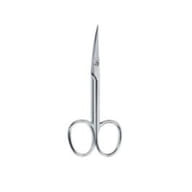 ROMAX FORBICE PELLE PUNTA CURVA BRUNITA