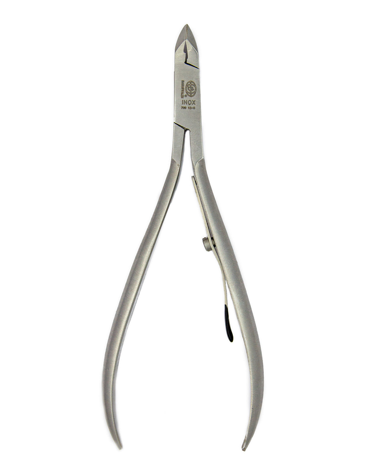 ROMAX TRONCHESE PELLE INOX SATINATO 12 CM TAGLIO 5 MM