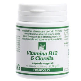 VITAMINA B12 + CLORELLA 60 CAPSULE