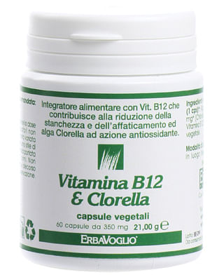 Vitamina B12 + Clorella 60 Capsule