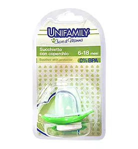 UNIFAMILY SUCCHIETTO CON COPERCHIO 18+ VERDE UNIFAMILY SUCCHIETTO CON COPERCHIO 18+ VERDE