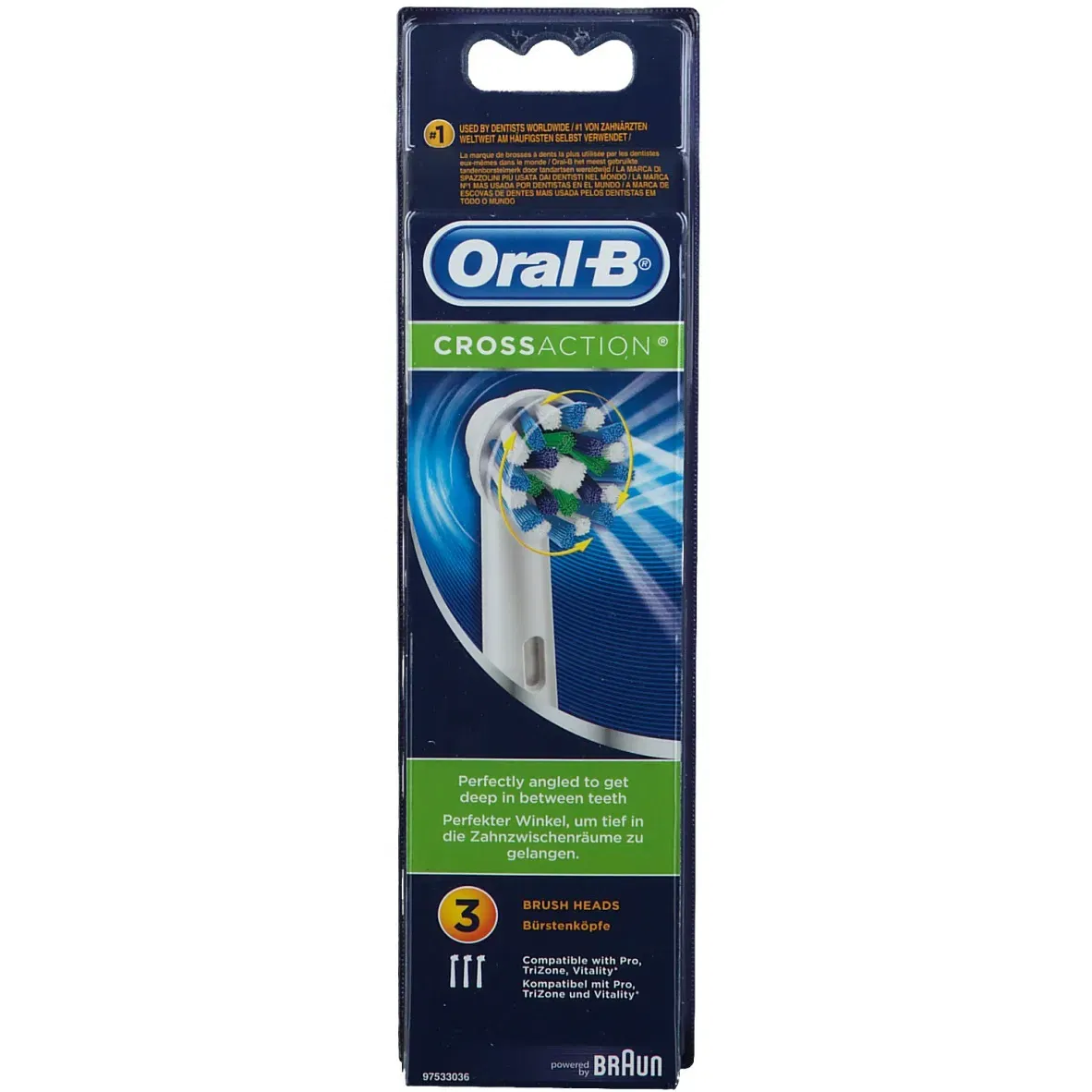 ORALB CROSSACTION REFILL