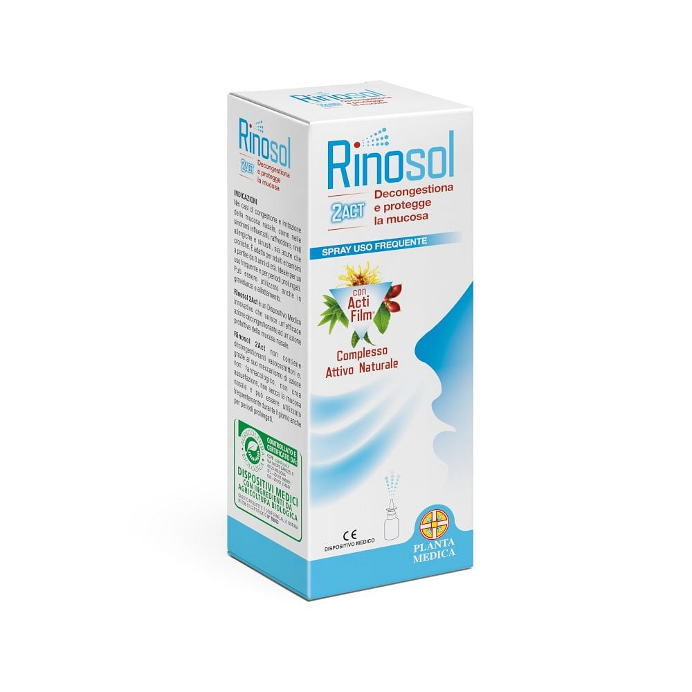 Spray Nasale Rinosol 2 Act 15 Ml