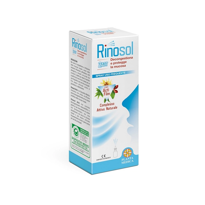 Spray Nasale Rinosol 2 Act 15 Ml