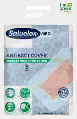 CEROTTO SALVELOX MED ANTIBACT COVER 76X54MM 5 PEZZI
