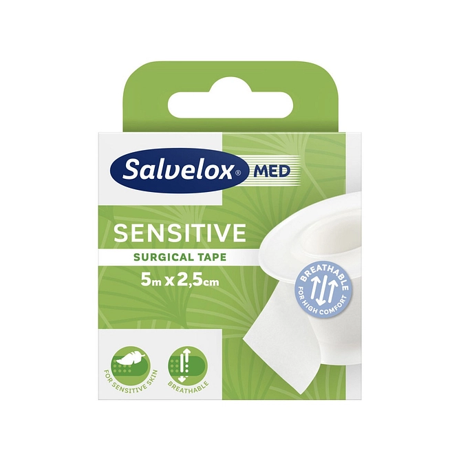 Cerotto Salvelox Sensitive Tape R6 5 X2,5 Cm