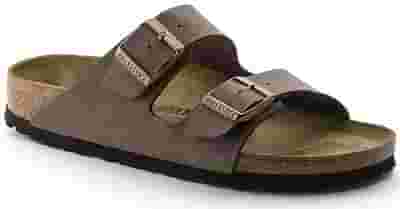 BIRKENSTOCK ARIZONA MOCCA BIRKO FLOR NUBUCK 40