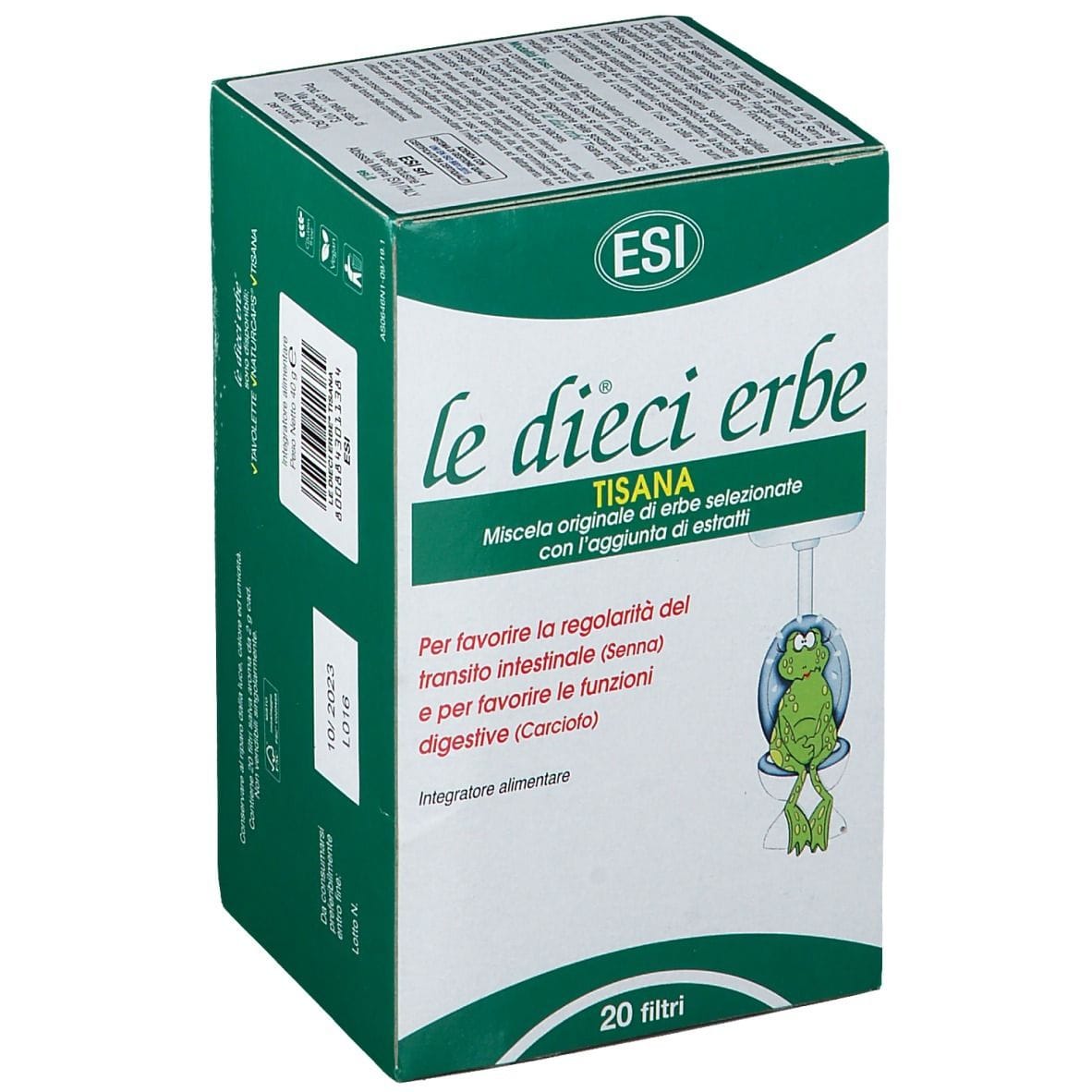 ESI LE DIECI ERBE TISANA 20 FILTRI