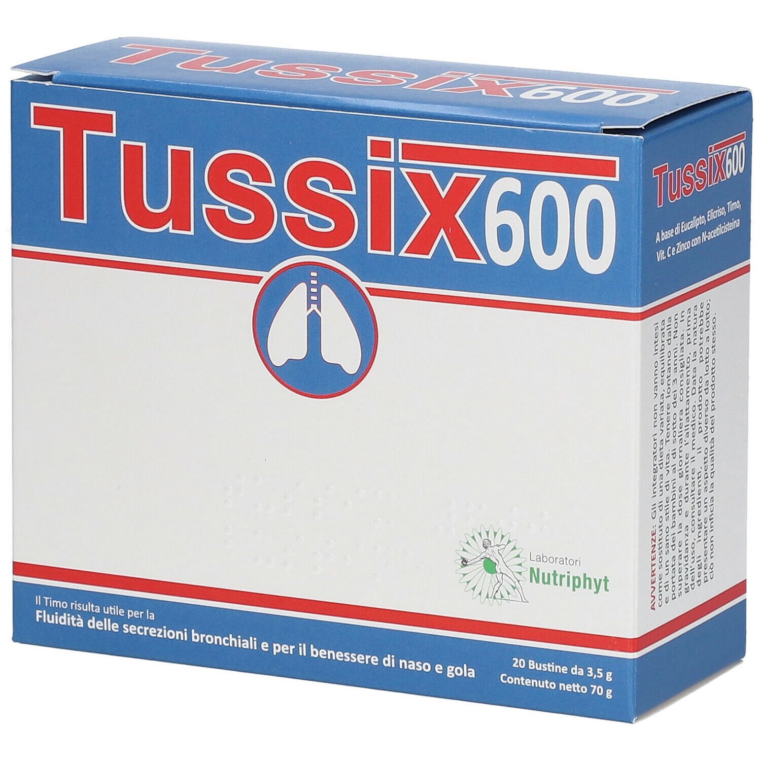 Tussix 600 20 Bustine