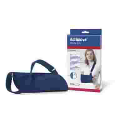 SUPPORTO REGGIBRACCIO A BUSTA ACTIMOVE MITELLA ECO MISURA LARGE LUNGHEZZA AVAMBRACCIO 42-48 CM CON CINGHIA IMBOTTITA REGOLABILE CHIUSURA A STRAPPO IN VELCRO