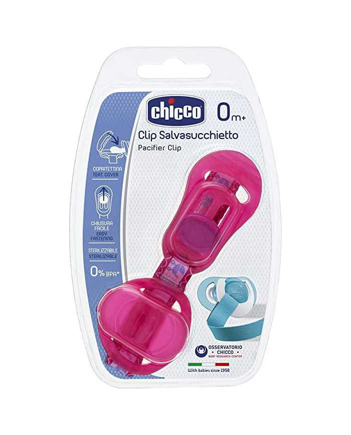 CHICCO CLIP SALVASUCCHIETTO ROSA 1 PEZZO