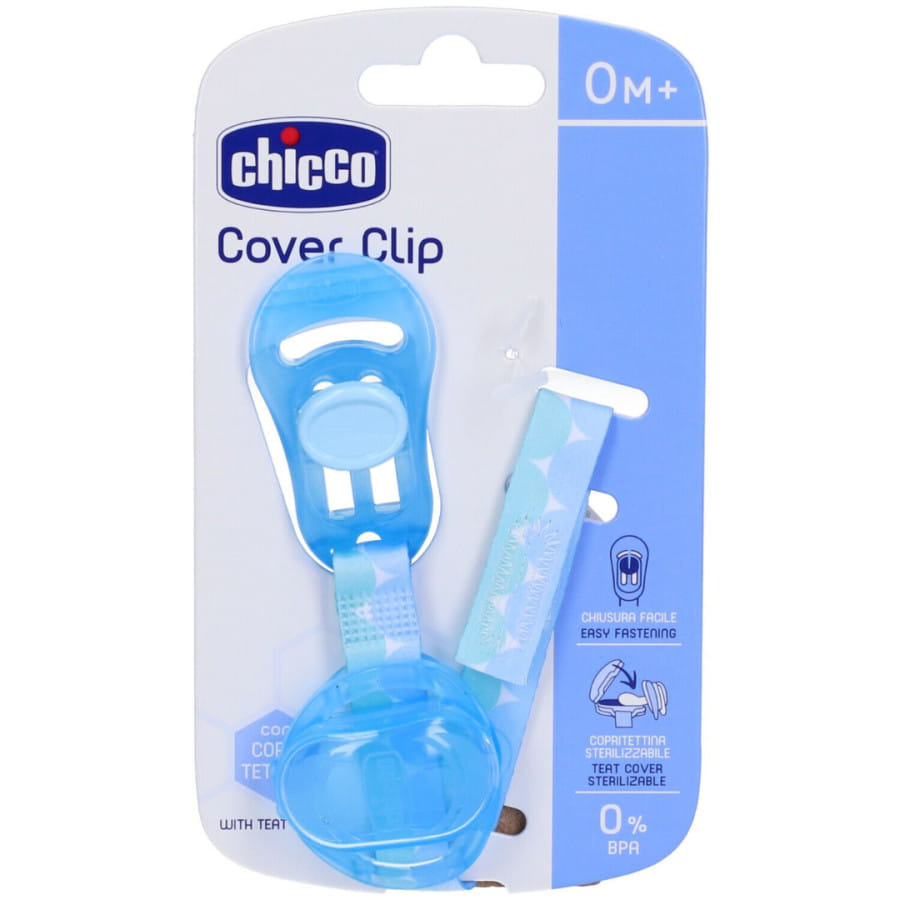 CHICCO CLIP SALVASUCCHIETTO BLU 1 PEZZO