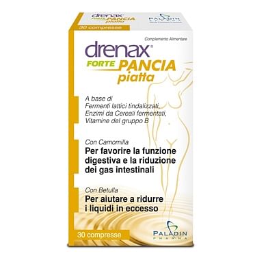 Drenax Forte Pancia Piatta 30 Compresse